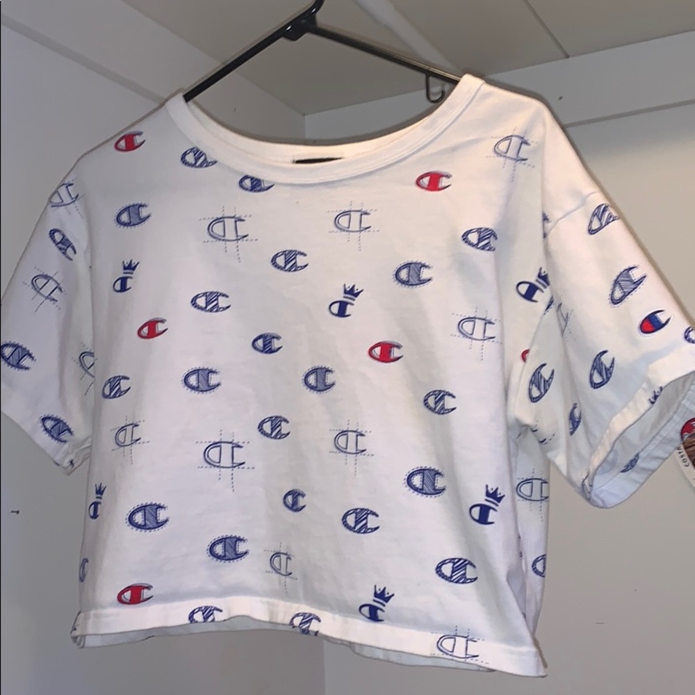 Cropped Champion Shirt! Never worn!